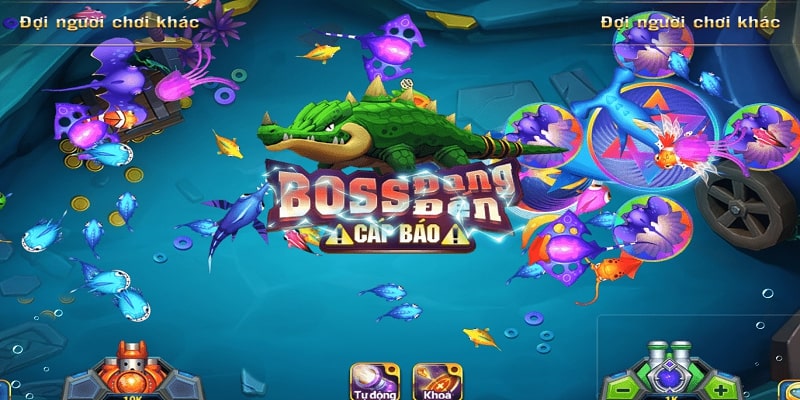 Giao diện game bắn cá Boss