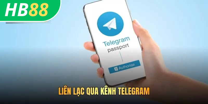 Cách Liên Hệ CSKH HB88 Nhanh Chóng, Hiệu Quả 24/7 3 Liên lạc qua kênh telegram